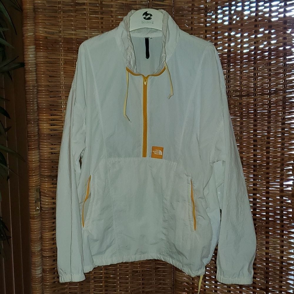 The North Face White Shell Pullover XL